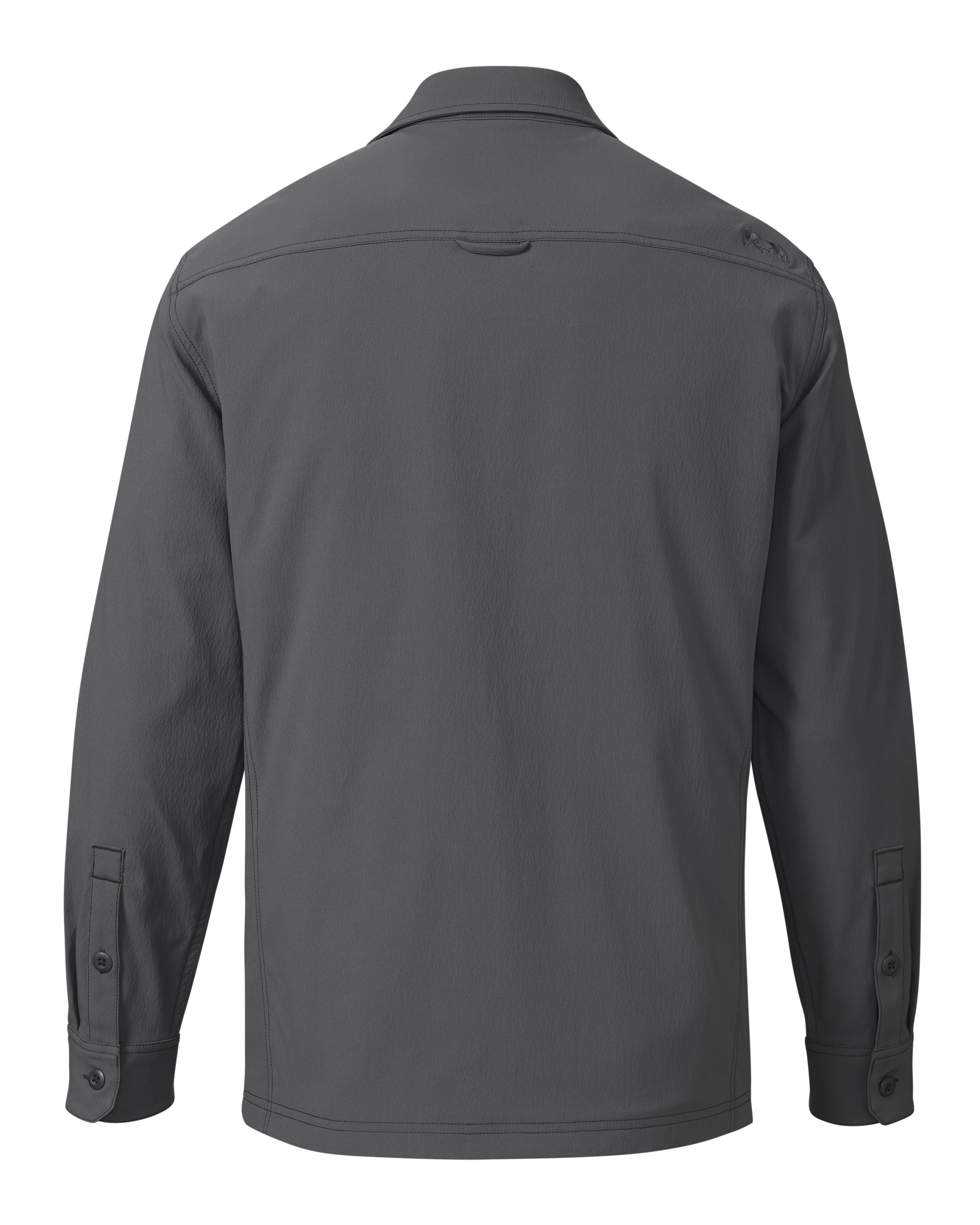 Motive Flannel Lined Shirt Jacket | Gunmetal - Image 3