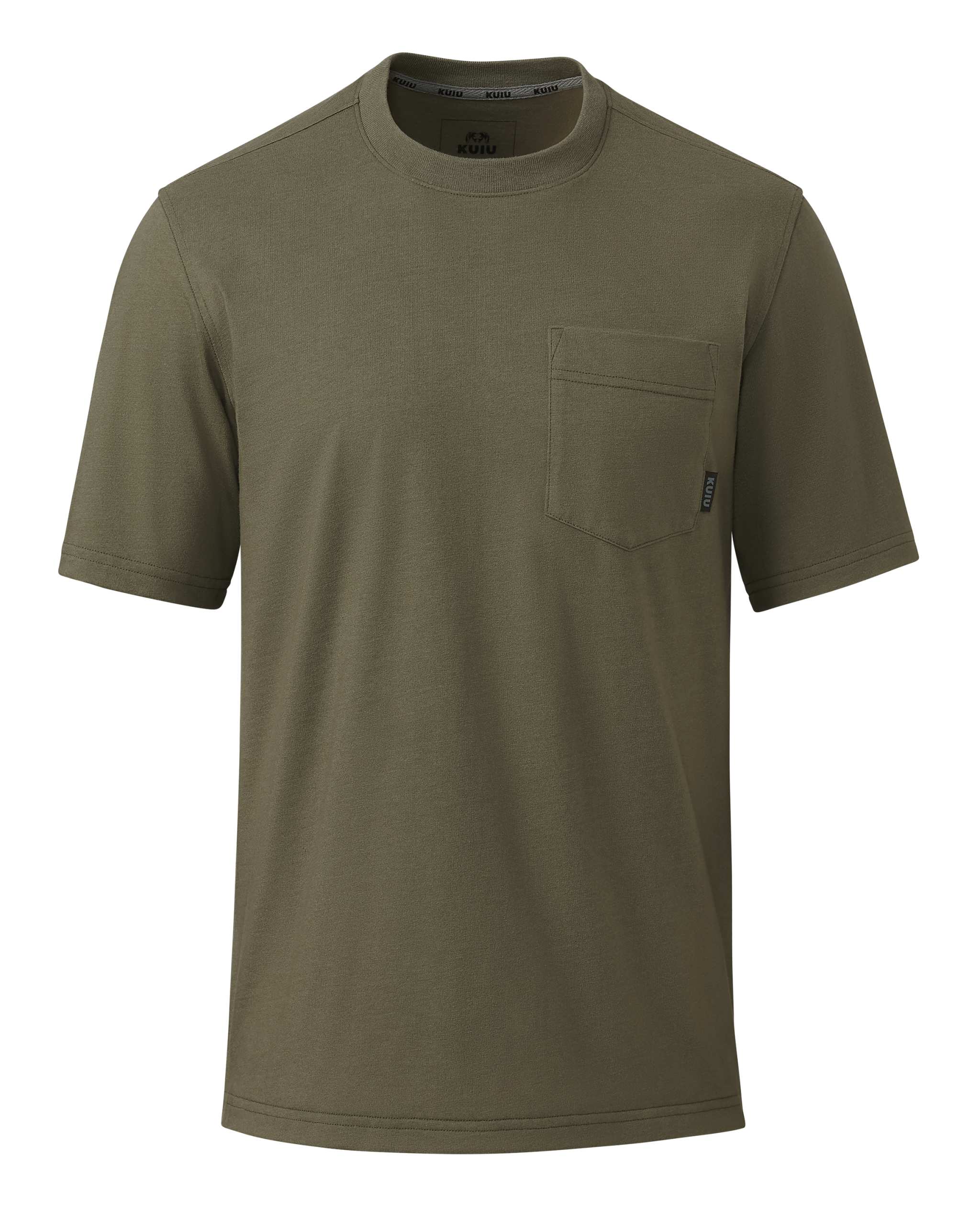 Workgrade SS Pocket Crew | Evergreen