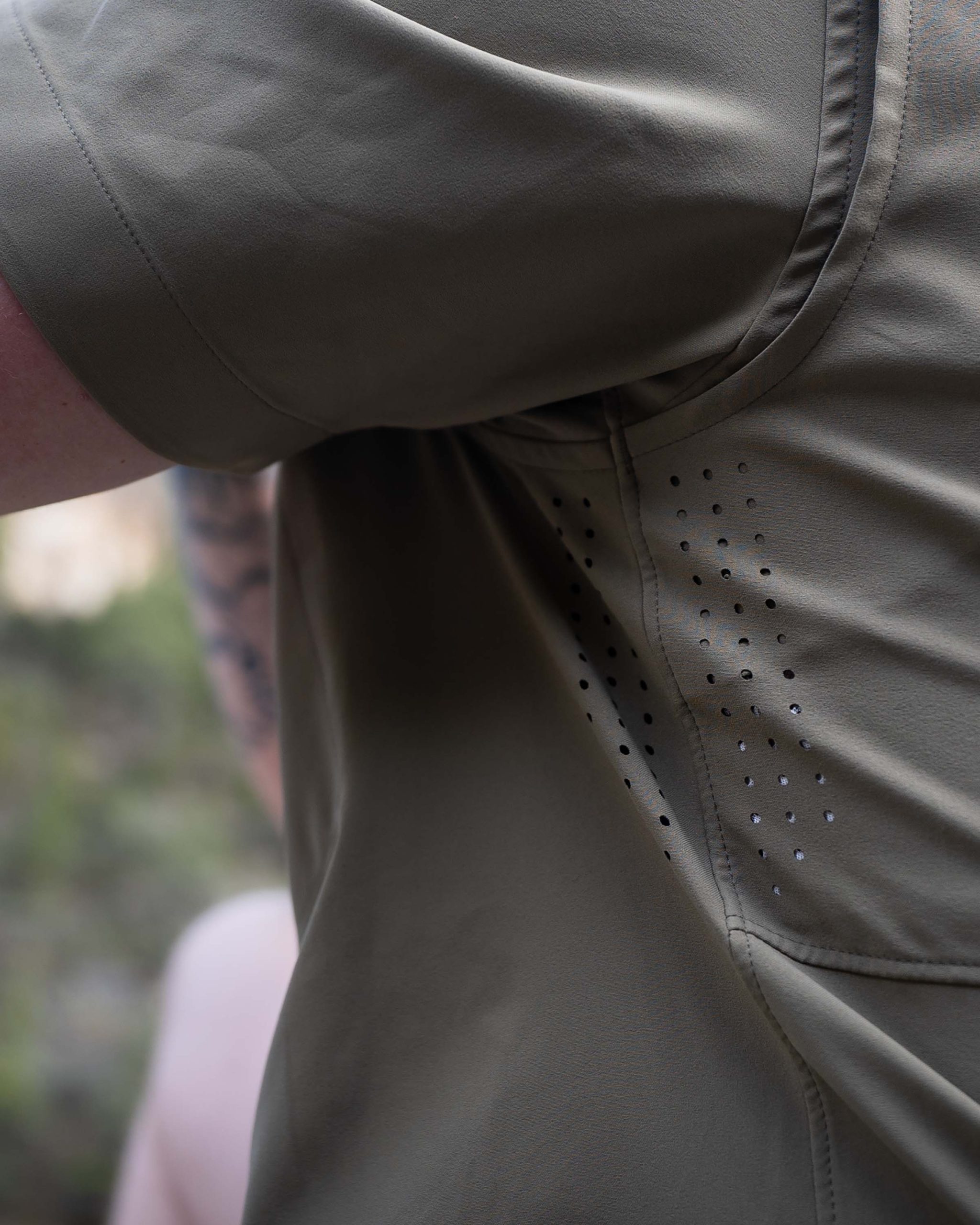 Mesa Vented SS Snap Shirt Gritstone | Slate Gritstone - Image 3