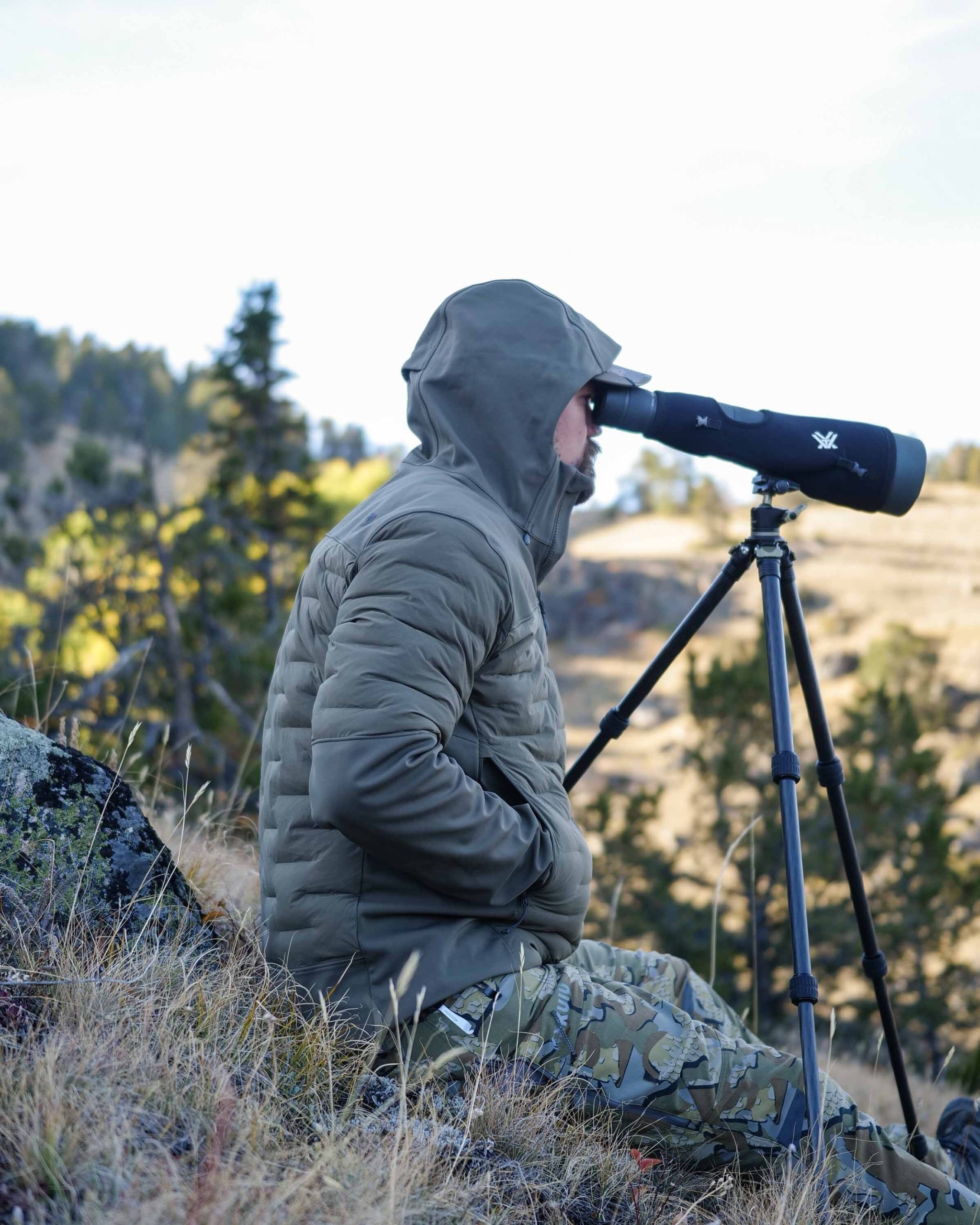 Axis Thermal Hybrid Hooded Jacket | Ash - Image 5