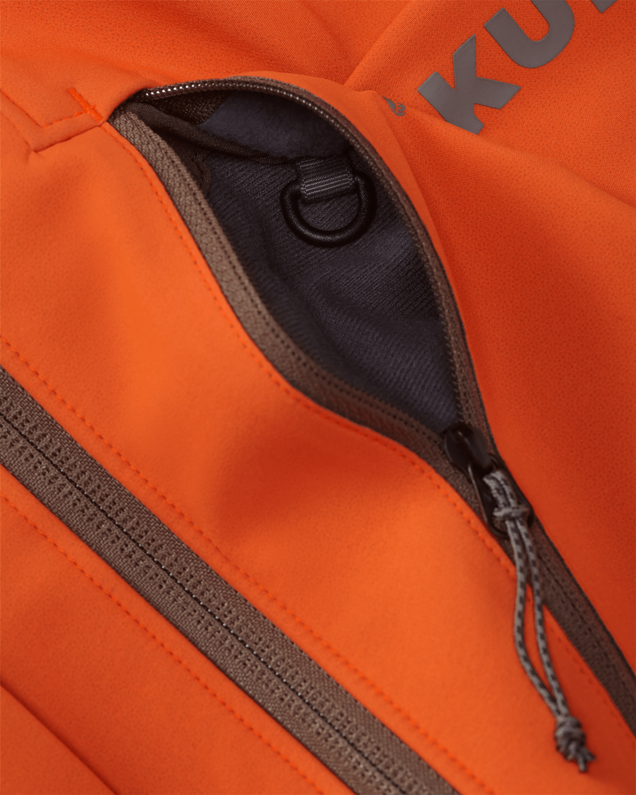 Guide PRO Hooded Jacket | Blaze/Major Brown - Image 6