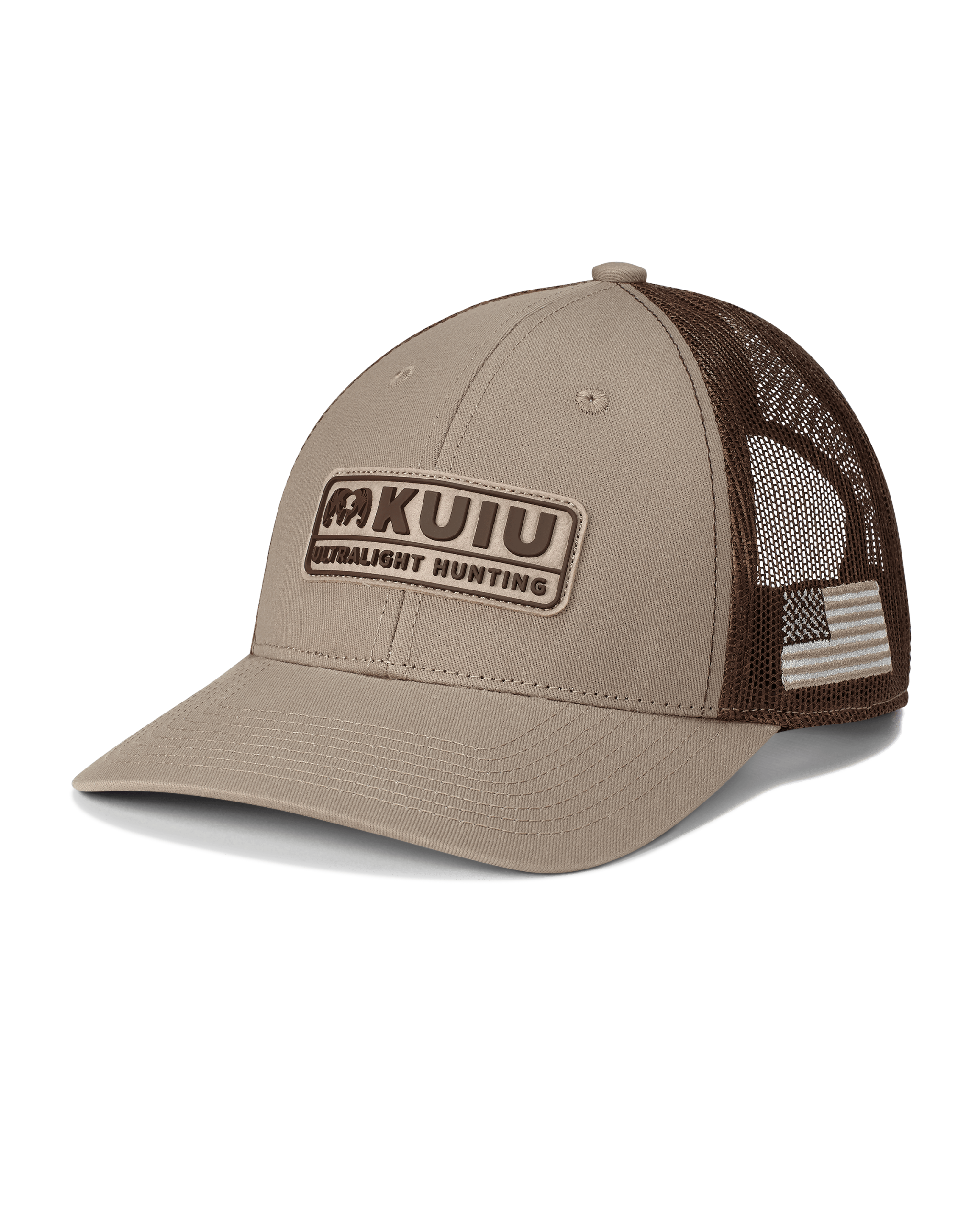 KUIU Ultralight Hunting Patch Hat | Khaki/Brown