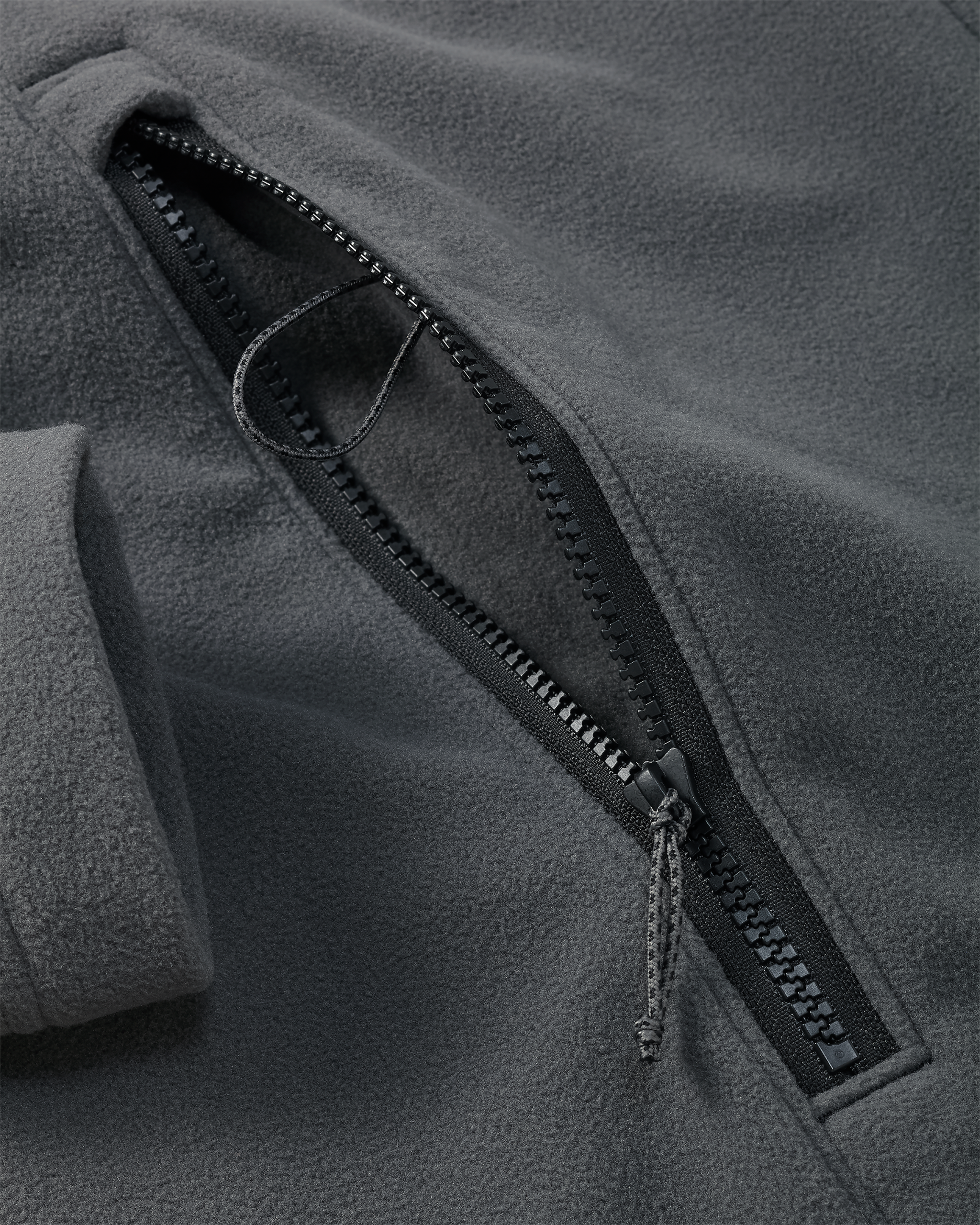 Border Fleece Full Zip | Gunmetal - Image 3